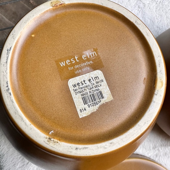 Rare find- West Elm Dynasty Jar set of 2 - Picture 10 of 13